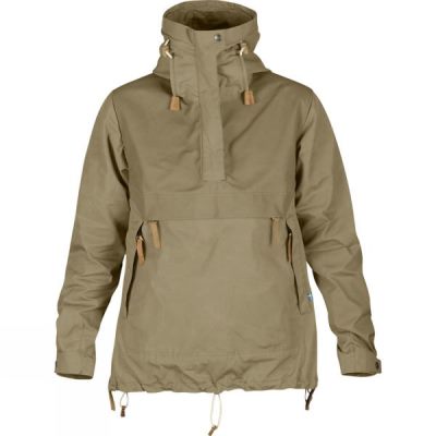 Chaquetas Fjallraven Anorak No. 8 Mujer - Beige - Chile PIR309427